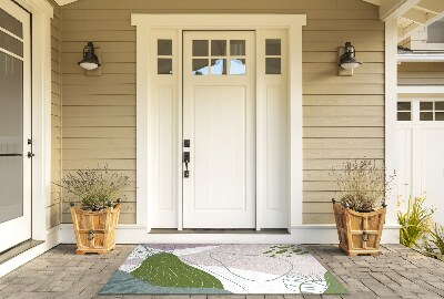 Schoonloopmat Abstracte geometrie