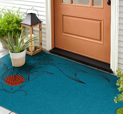 Buiten deurmat Koikarpers