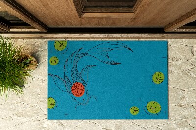 Buiten deurmat Koikarpers