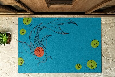 Buiten deurmat Koikarpers