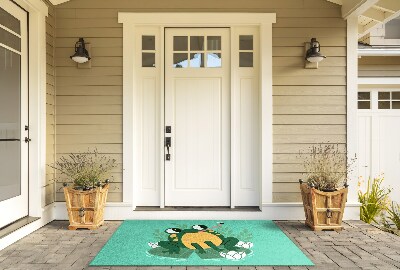 Deurmat voor buiten Kikkertje
