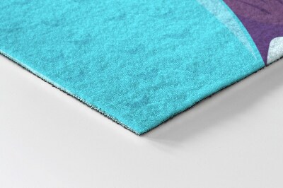 Schoonloopmat Blauwe vis