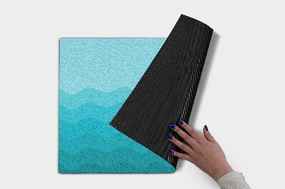 Buiten deurmat Golven van geometrie