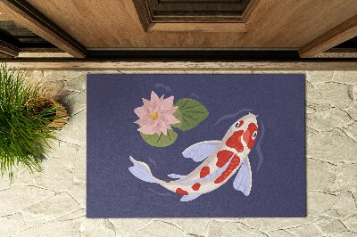 Buiten deurmat Koikarpers