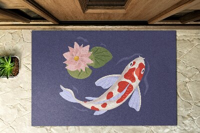 Buiten deurmat Koikarpers