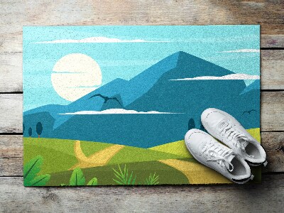 Buiten deurmat Bergzicht