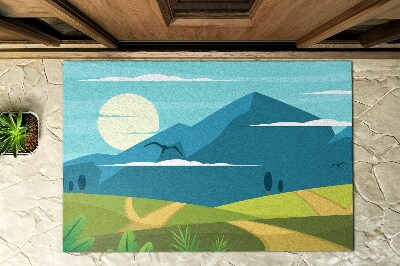 Buiten deurmat Bergzicht