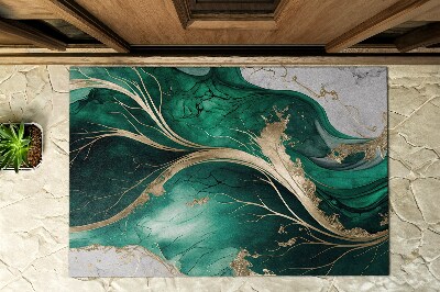 Deurmat voor buiten Marmeren abstractie