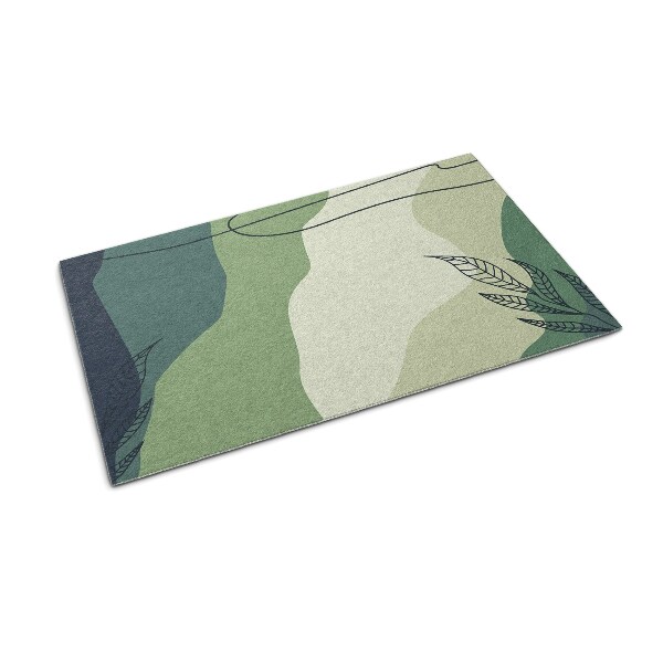 Schoonloopmat Pastelgroen