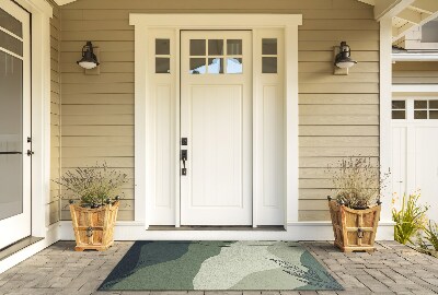 Schoonloopmat Pastelgroen