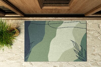 Schoonloopmat Pastelgroen