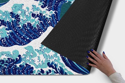 Buiten deurmat Zeegolf