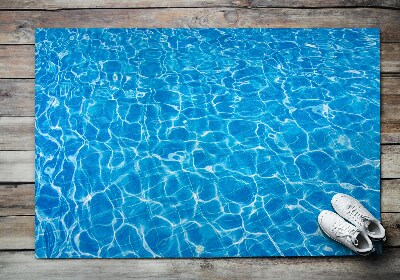 Deurmat voor buiten Watergolven