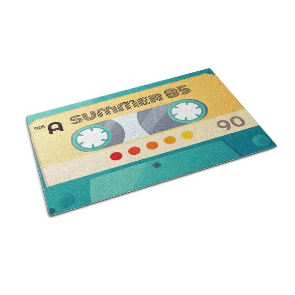 Buiten deurmat Retro Cassette Zomer