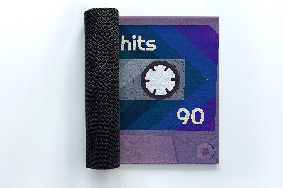 Schoonloopmat Retro Super Hits Cassette