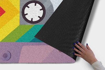 Schoonloopmat Retro Super Hits Cassette