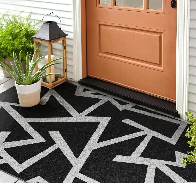 Deurmat voor buiten Gebroken lijnen