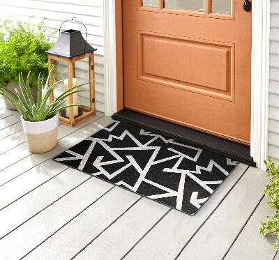 Deurmat voor buiten Gebroken lijnen