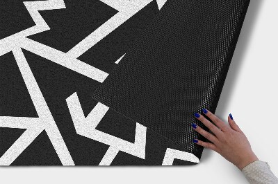 Deurmat voor buiten Gebroken lijnen