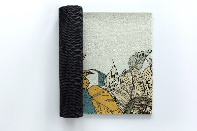 Schoonloopmat Zonnebloemflora