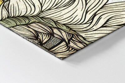 Schoonloopmat Zonnebloemflora