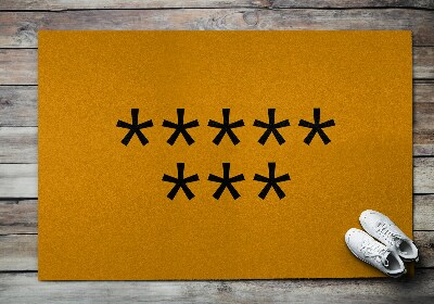 Deurmat voor buiten Sterrenlichten