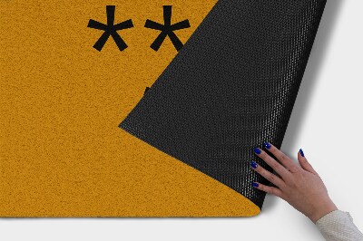 Deurmat voor buiten Sterrenlichten