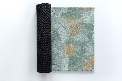 Schoonloopmat Plant groen