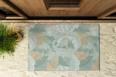 Schoonloopmat Plant groen