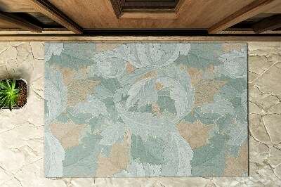 Schoonloopmat Plant groen