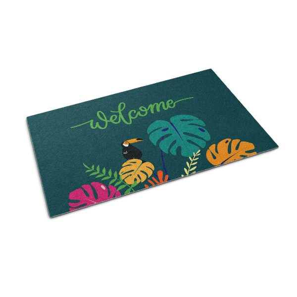 Buiten deurmat Tropisch welkom