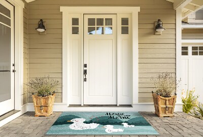 Schoonloopmat Sweet Home Eendjes