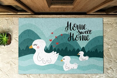Schoonloopmat Sweet Home Eendjes