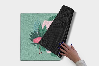 Schoonloopmat Flamingo vogel