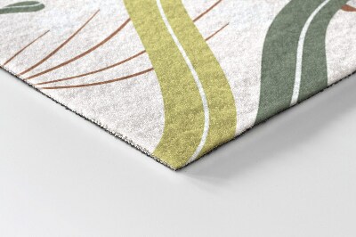 Schoonloopmat Bloemenpatroon