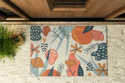 Buiten deurmat Bloemenboeket