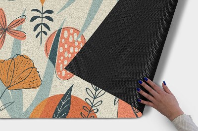 Buiten deurmat Bloemenboeket