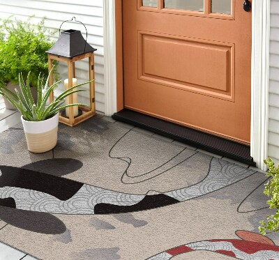 Schoonloopmat Koi-visbestand