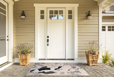 Schoonloopmat Koi-visbestand