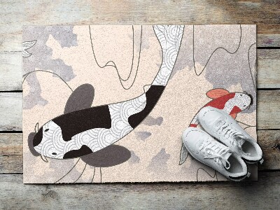 Schoonloopmat Koi-visbestand