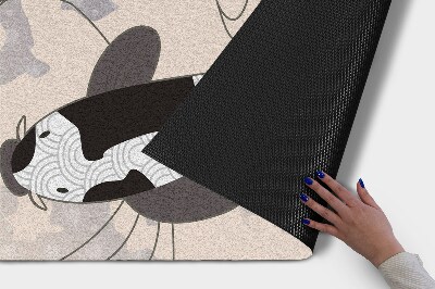 Schoonloopmat Koi-visbestand