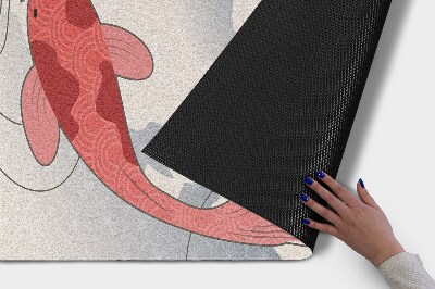 Deurmat voor buiten Karper dobbers