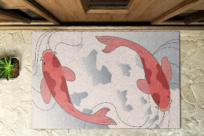 Deurmat voor buiten Karper dobbers