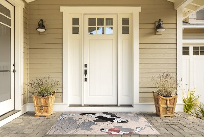 Buiten deurmat Koikarpers