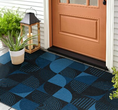 Schoonloopmat Geometrisch ontwerp