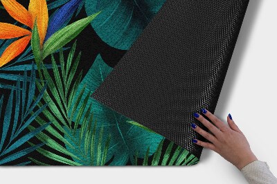 Deurmat voor buiten Strelitzia Floristiek