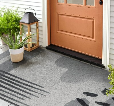 Buiten deurmat Geometrische niet-lineariteit