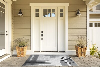 Buiten deurmat Geometrische niet-lineariteit