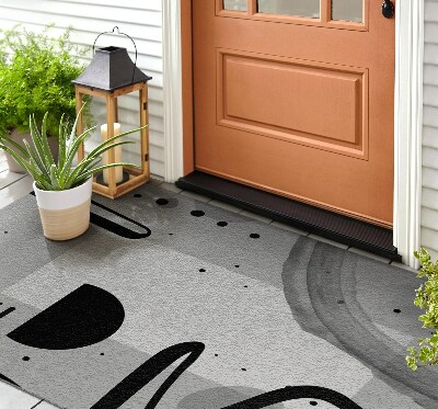 Schoonloopmat Structuren Geometrie