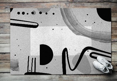 Schoonloopmat Structuren Geometrie